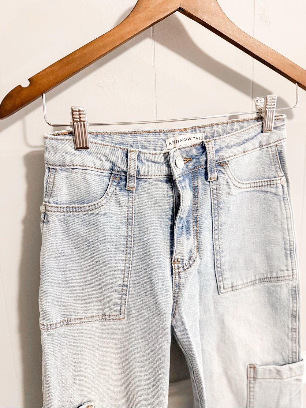 And Now This High Rise Utility Jeans - Picture 6 of 12